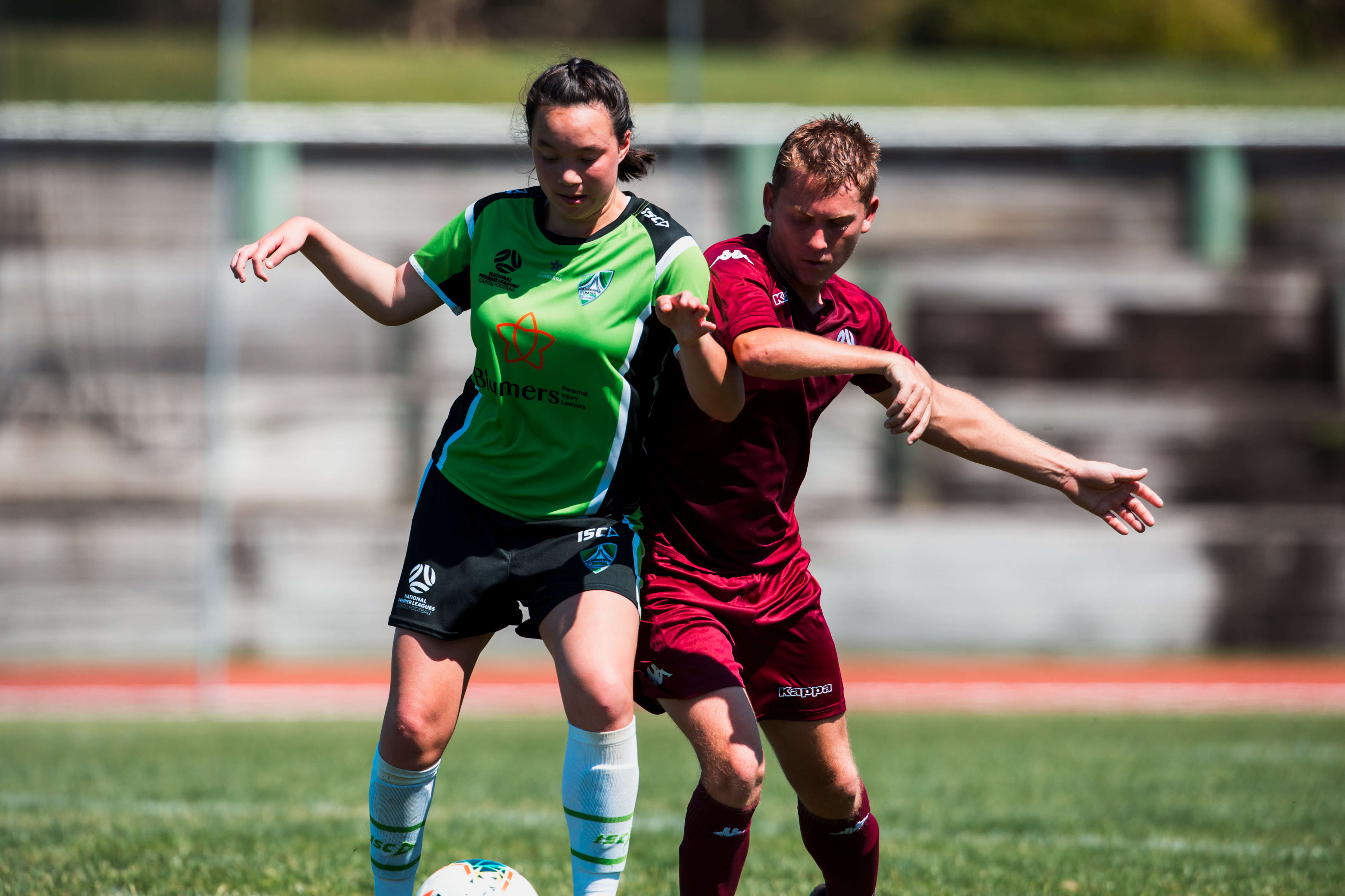 CommBank ParaMatilda Charlize Tran during the National Para Football Championships